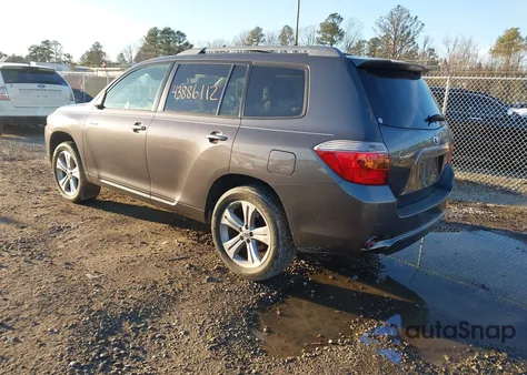 2008 Toyota Highlander Sport из США, поврежденный, VIN JTEDS43A582065381